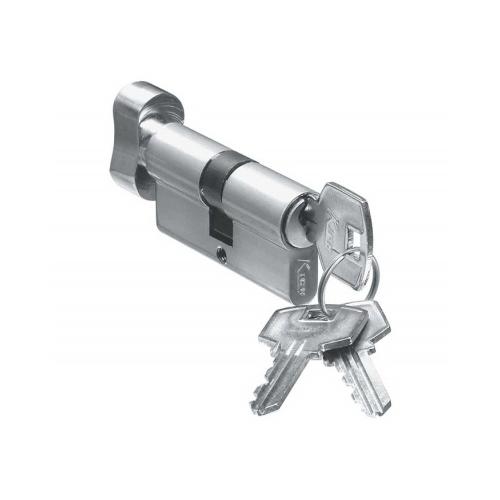 Kich 100mm Mortice Pin Cylinder Lock Secure Ultima Key & Knob, PC55KN100